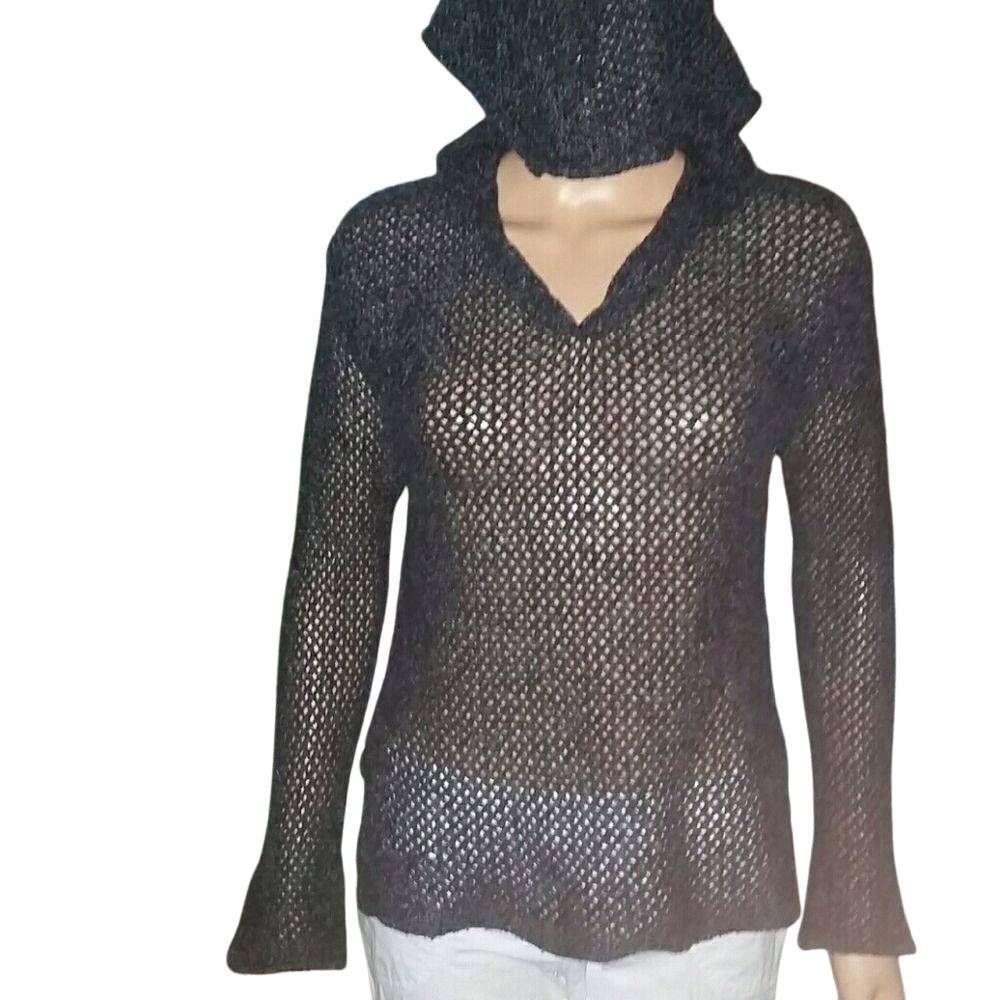 Fiorlini International black pullover hoody S